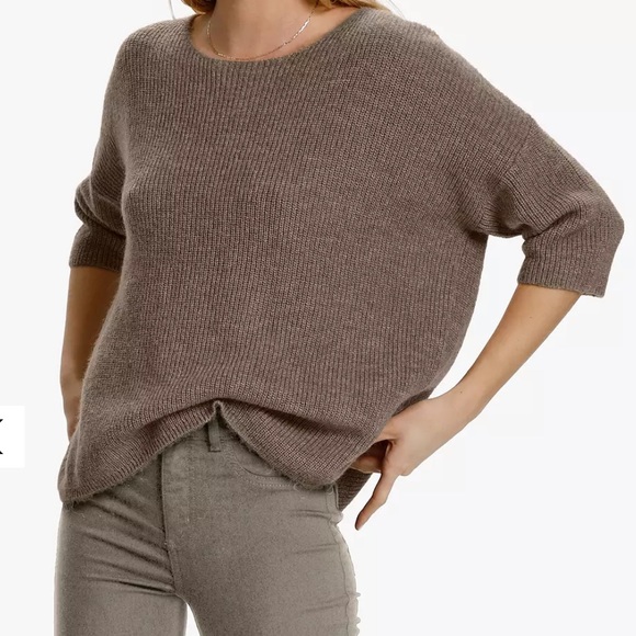 Soaked In Luxury Tuesday Cotton Sweater - Picture 7 of 7